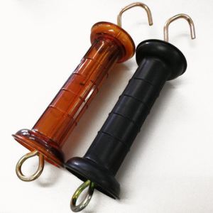 China Galvanized Steel Electric Fence Gate Cattle Plastic Spring Gate Handle on sale