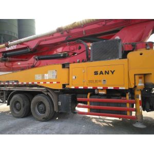 2.6mm Vibrating Amplitude 46 Meter Concrete Pump Made in 2011 for Heavy