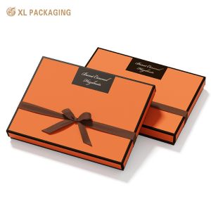 Foil Stamping Logo Square Rectangle Candy Chocolate Packaging Box Luxury With