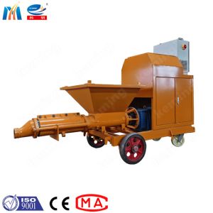 15 Mm Aggregate Spraying Machine Screw Plastering For Construction