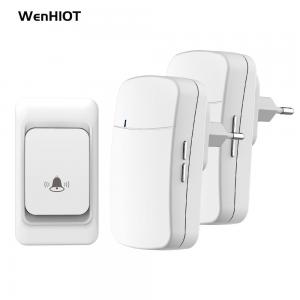 Cheap Small Black Wifi Video Doorbell Smart Two Way Wireless Doorbell Camera for sale