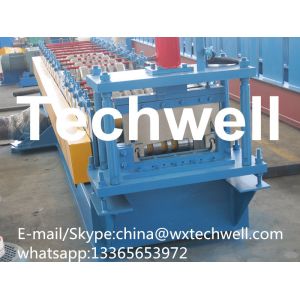 PLC Control Clip Lock Cold Roll Forming Machine for 0.3-0.8mm ThicknesS Tapered