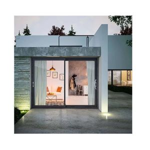 Cheap 10 Sealing Layers Aluminum Sliding Door ISO9001 Certified for Production Capacity for sale