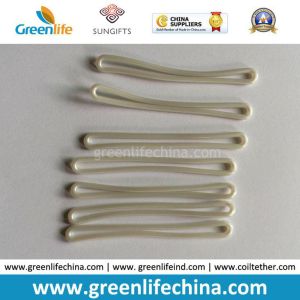 Custom Transparent Purple PVC Luggage Tag Loop Holder Accessory