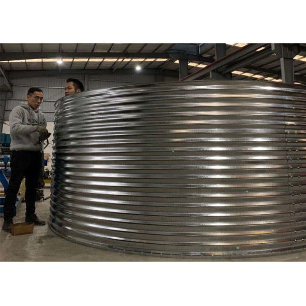 Quality Diameter 6.4m Galvanized Bolt Aquaculture Fish Tanks wholesale