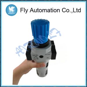 Metal Air Preparation Units 1 Inch Filter Regulators Rotary Knob With Detent