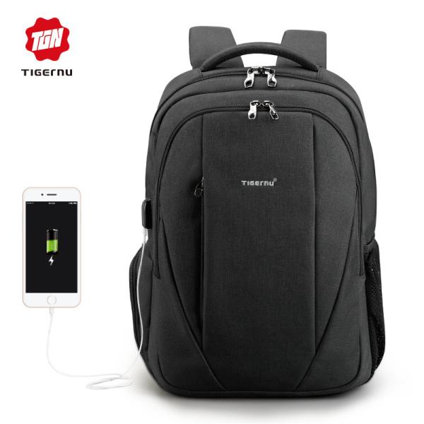 Quality T-B3399 Waterproof Travel Laptop Backpack Anti Theft Lightweight Mochila Men With Usb wholesale