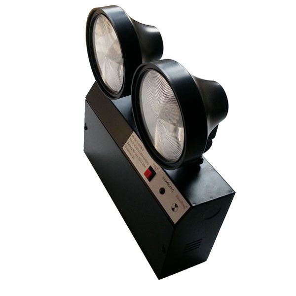 Quality 4W Battery Operated LED Rechargeable two Head Emergency Light wholesale