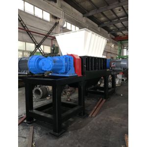 9CrSi Blade High Torque Double Shaft Shredder Machine