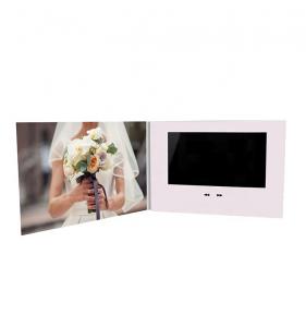 China Luxury design LCD Screen Customization Birthday Wedding Invitation Video Greeting Card on sale