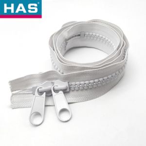 #3 #5 #8 #10 Plastic Lightweight Zippers Two Way Sturdy Zippers