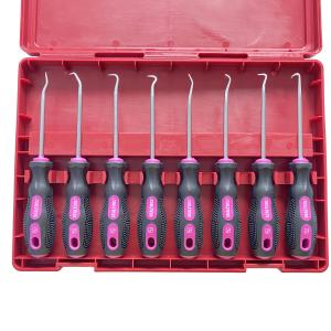 Cheap 8 Pcs SCRAPER HOOK AND PICK SET Oil Seal Puller Oring Hook Seal Screwdriver Repair Tool for sale
