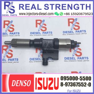China Quality auto parts fuel injector 8-97367552-5 injector 095000-5500 for ISUZU 4HK1 6HK1 on sale