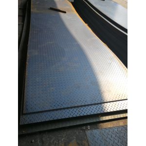 China Tear Drop Chequered MS Carbon Steel Plate A36 Q235 3mm Thickness on sale