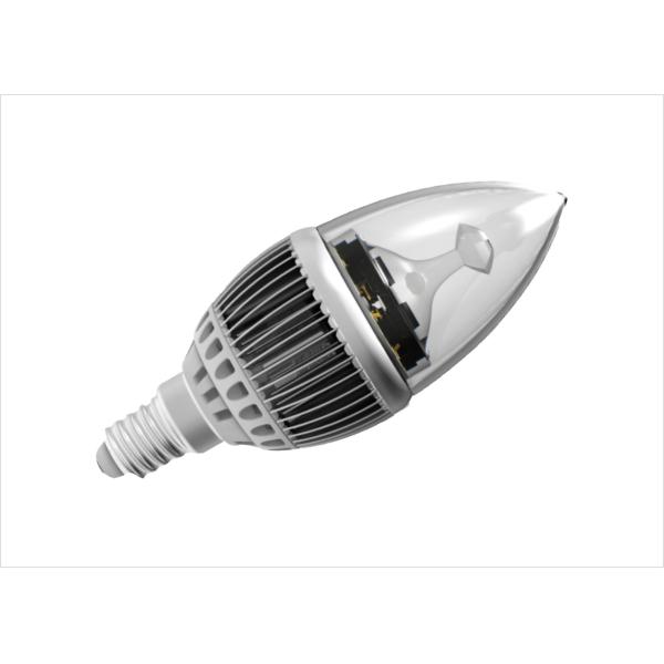 3W, 4W Aluminium Alloy Warm White Led Light Replacement Bulbs With Lower Power