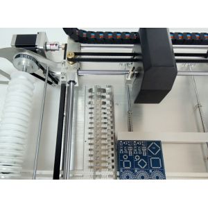 Desktop CHMT28 Prototype SMT Pick And Place Machine , SMT SMD Small batch