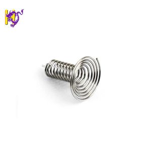Nickel Plated Stainless Steel Touch Button Spring For PCB Switch