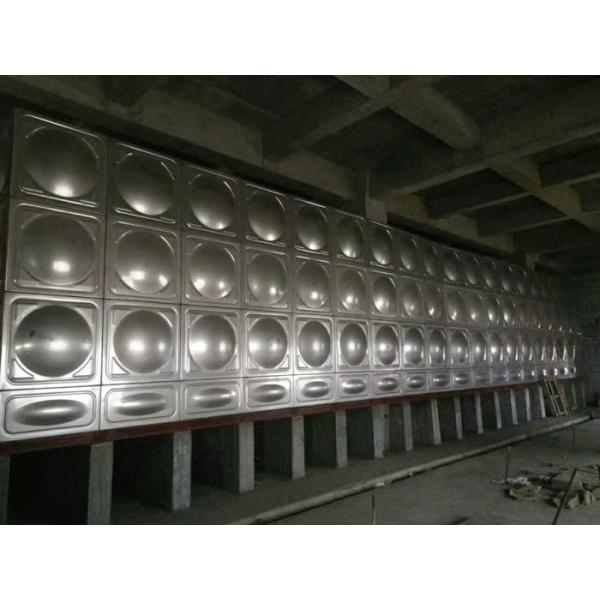 100m3 SS304 Square Stainless Steel Tank Water Storage 5000l