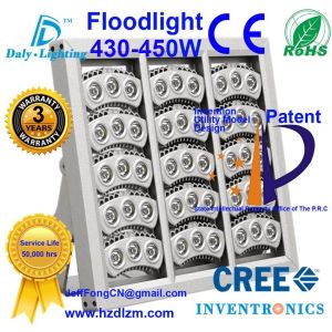 Cheap LED Flood Light 430-450W with CE,RoHS Certified and Best Cooling Efficiency Floodlight Made in China for sale