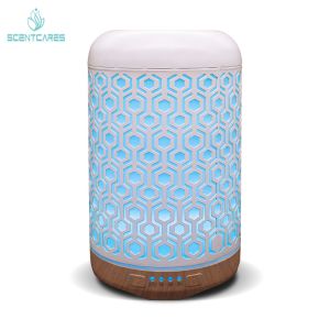 Ultrasonic Humidifier household 260ml huge capacity metal aroma diffuser