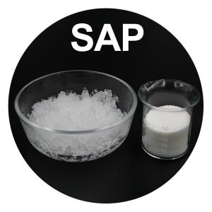 Cheap Industrial Sodium Polyacrylate SAP Super Absorbent Polymer for sale