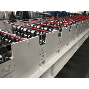 0.4 - 0.6mm Steel Thickness Tile Roll Forming Machine One Complete Chain With