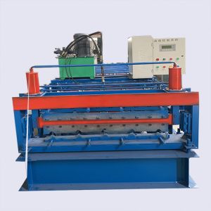Top Quality Corrugated Tile Roof Sheet Making Roll Forming Machine Steel Channel