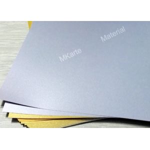 Silver Inkjet Printable PVC Sheets A4 A3 Size With Excellent Ink Adhesion