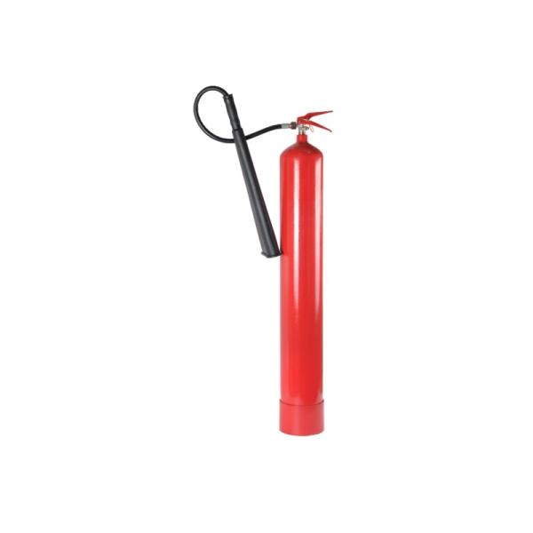 140mm Outer Diameter CO2 Fire Extinguisher 1.5m Hose 2.5kg Capacity Carbon