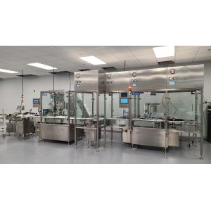 Tray Collection Feature Vial Filling System with Partial Bunging Function 60