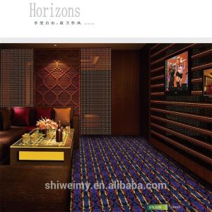 China Stock turkey jacquard pattern polypropylene glow carpet for ballroom on sale