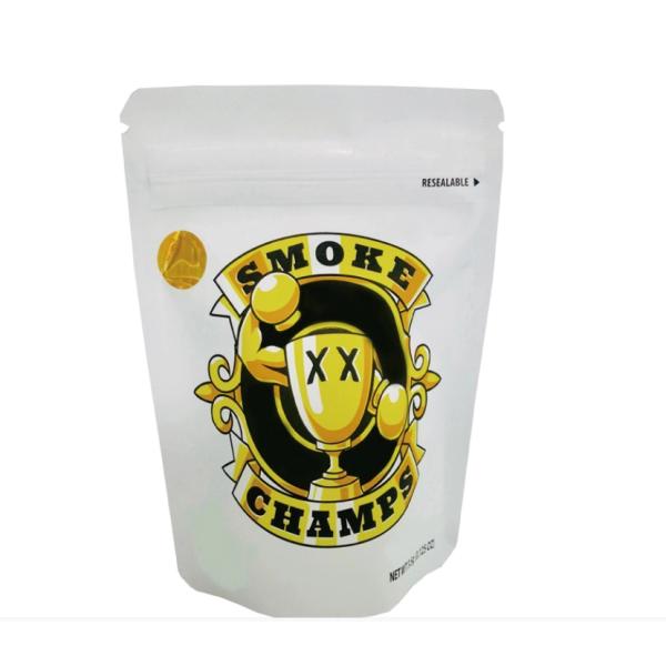 Stand Alone Zipper Top Aluminized Popcorn Snack Bags