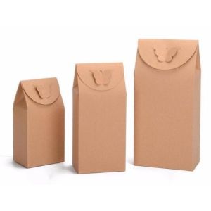 China wholesale custom printed recycle square bottom pouch kraft paper coffee