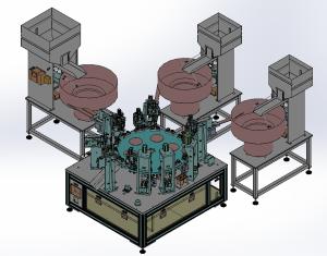 Cheap 220V Automatic Screw Capping Machine Customized PLC Control System for sale