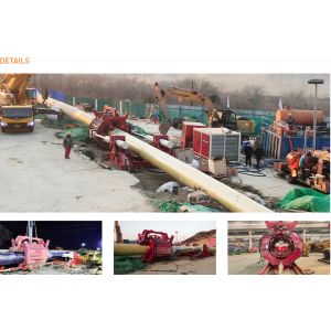 500ton pipe thruster, GSP5000 pipe thruster, goodeng GSP5000 pipe thruster
