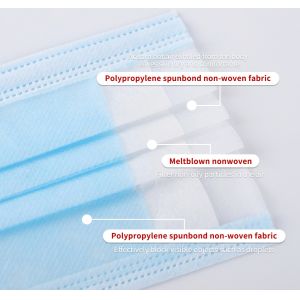 Anti-Fog Disposable Layer 3 Oem custom Face Mask
