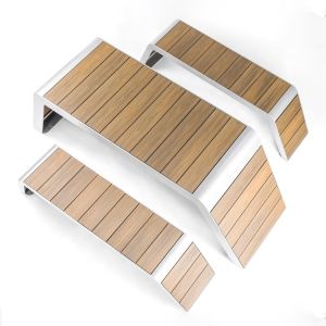 SGS Approved Park 200*65*75cm Picnic Table Bench Set