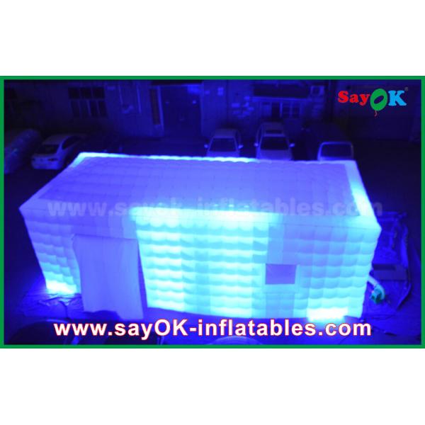 Air Inflatable Tent LED Light Inflatable Cube Tent / Full-Digital Printing