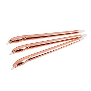 Cheap Champagne Disposable Microblading Pen For Eyebrow Tattoo for sale