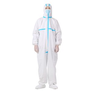 China Anti Epidemic Disposable Protective Suit Antibacterial Disposable Isolation Gowns on sale