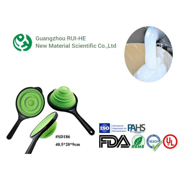 Quality ROHS LSR 6250-20 High Transparent Food Grade Liquid Silicone Rubber For Making Different Moulds wholesale