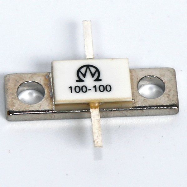 Quality RF Resistor Dummy Load Resistor with -55℃~ +125℃ Operating Temperature 1.2~1.3 Standing Wave Ratio and Copper Nickel Plated Flange Mount wholesale