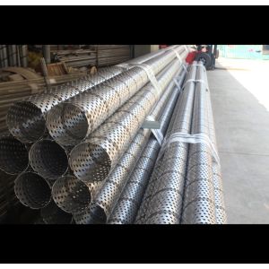 Metric Perforated Muffler Tubing Easy Installation Electro Polishing Surface