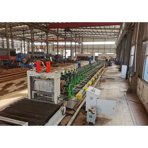 China 45# Steel Cable Tray Manufacturing Machine With 28-32 Roller Stations on sale
