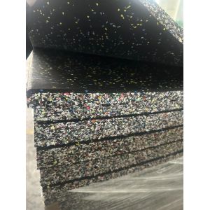 Factory Custom Slip-Resistant Rubber Floor Tiles for Gym and Home