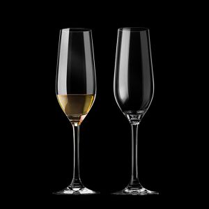 Custom Bulk Engraved Logo 6-10OZ Premium Crystal Champagne Wedding Glassware