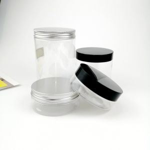 China OEM 23mm 89 Thread Clear PET Cosmetic Jar For Lotion on sale