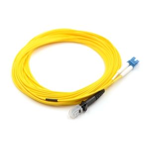 LC To MTRJ Duplex Fiber Jumper , 10m Digital Fiber Optic Cable With PC UPC APC