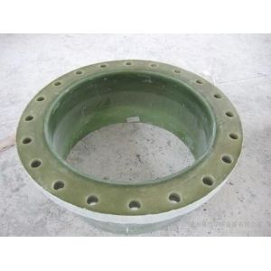Butt Joint Molded FRP Pipe Flanges Elbow Bend GRP Pipes Fiberglass Fit Flange