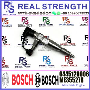 Diesel Common Rail Fuel Injector ME355278 0445120006 For Mitsubishi Fuso 6M70